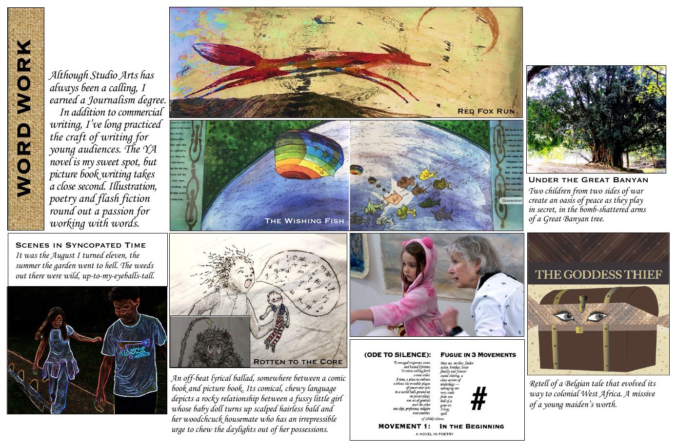 Word Work — illustrated stories, poetry and flash fiction